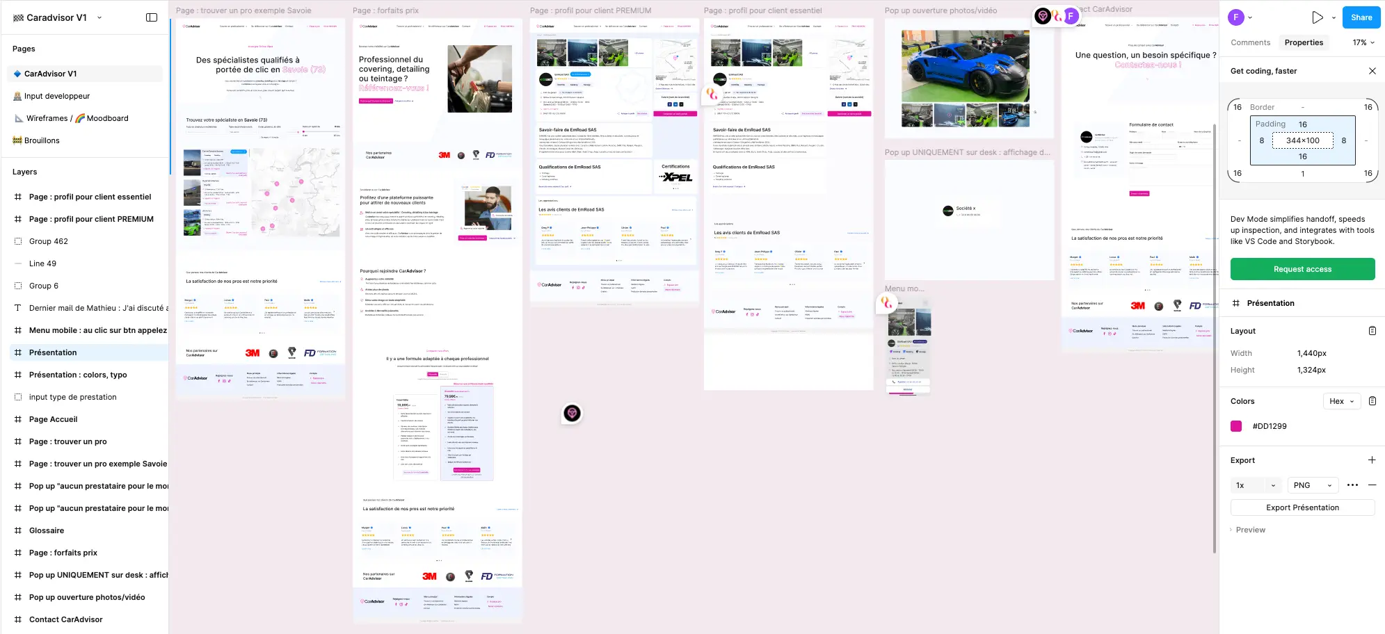 Carte Intéractive CarAdvisor